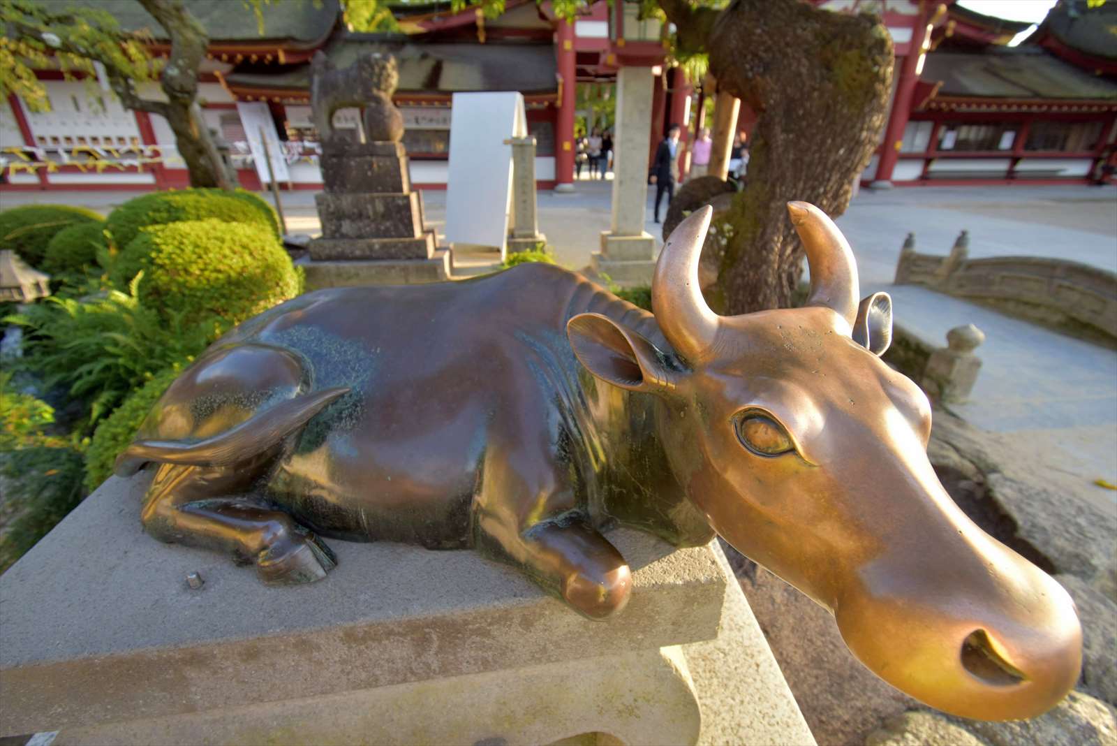 太宰府天満宮】年に一度の「神幸式大祭」と御朱印と御神牛ナデナデ